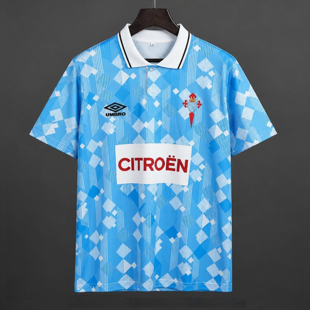 Celta Vigo 1995/96 Home Retro Jersey front view