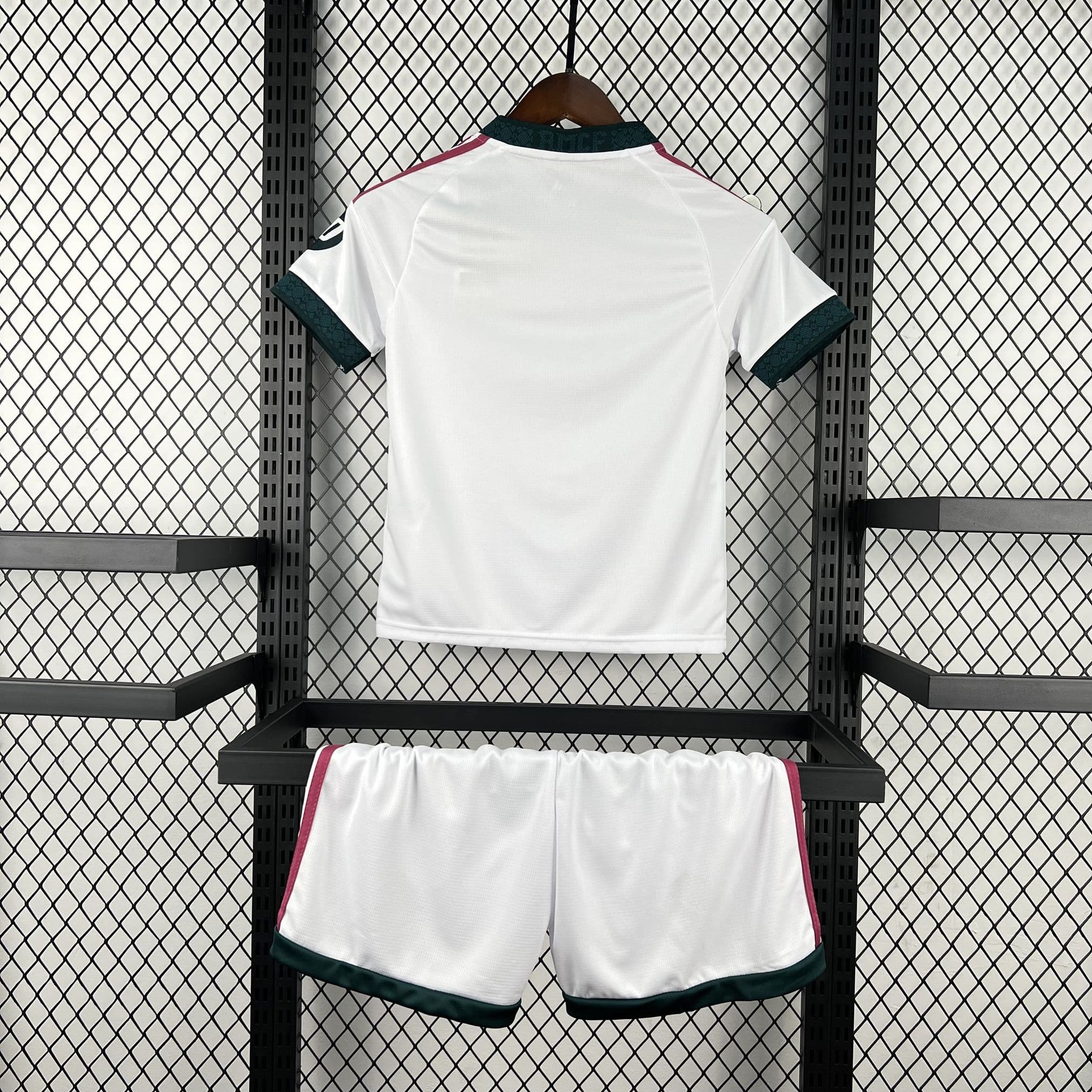 Real Madrid Home Kit Kids back view
