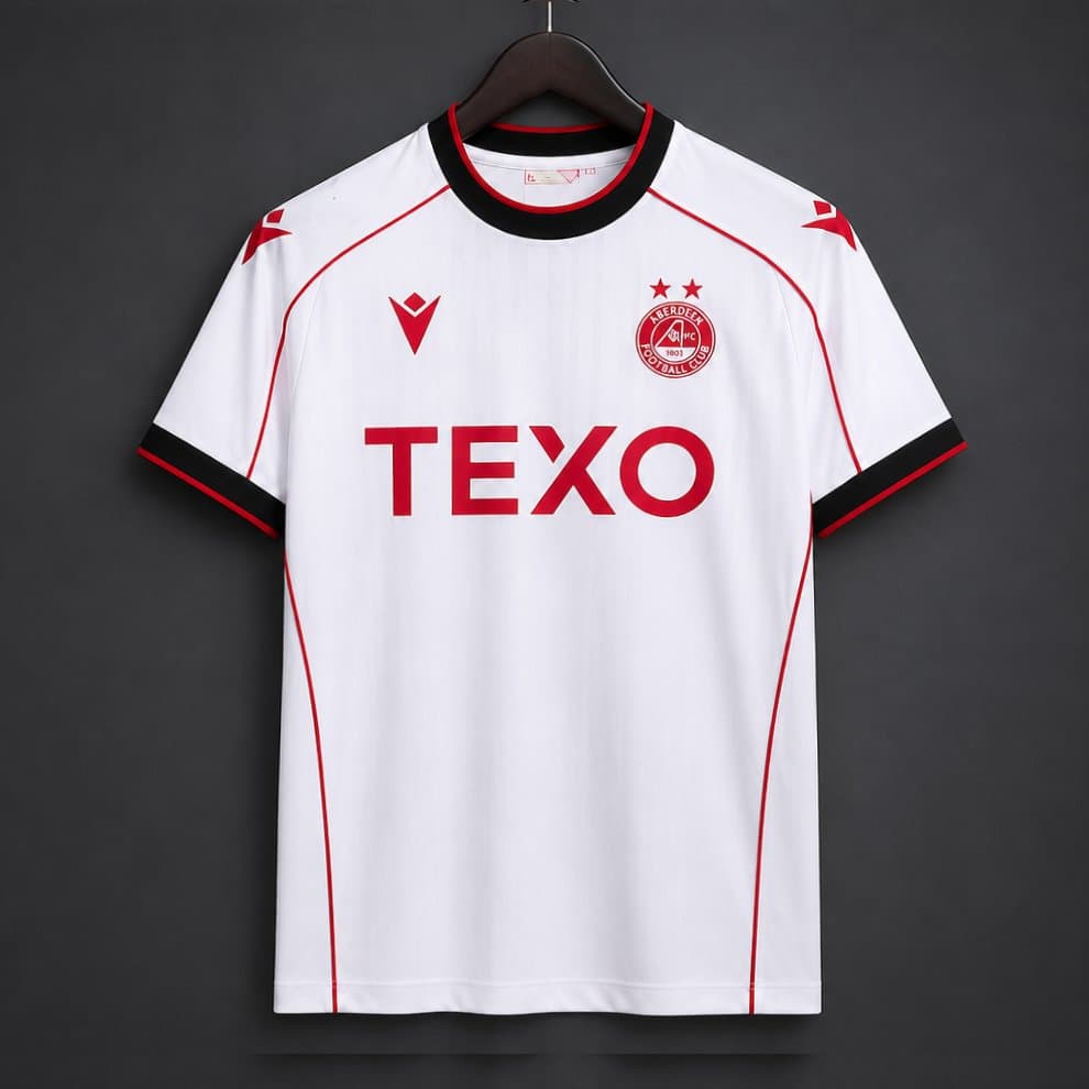 Aberdeen Men's Jersey (Away) 26/27 front view