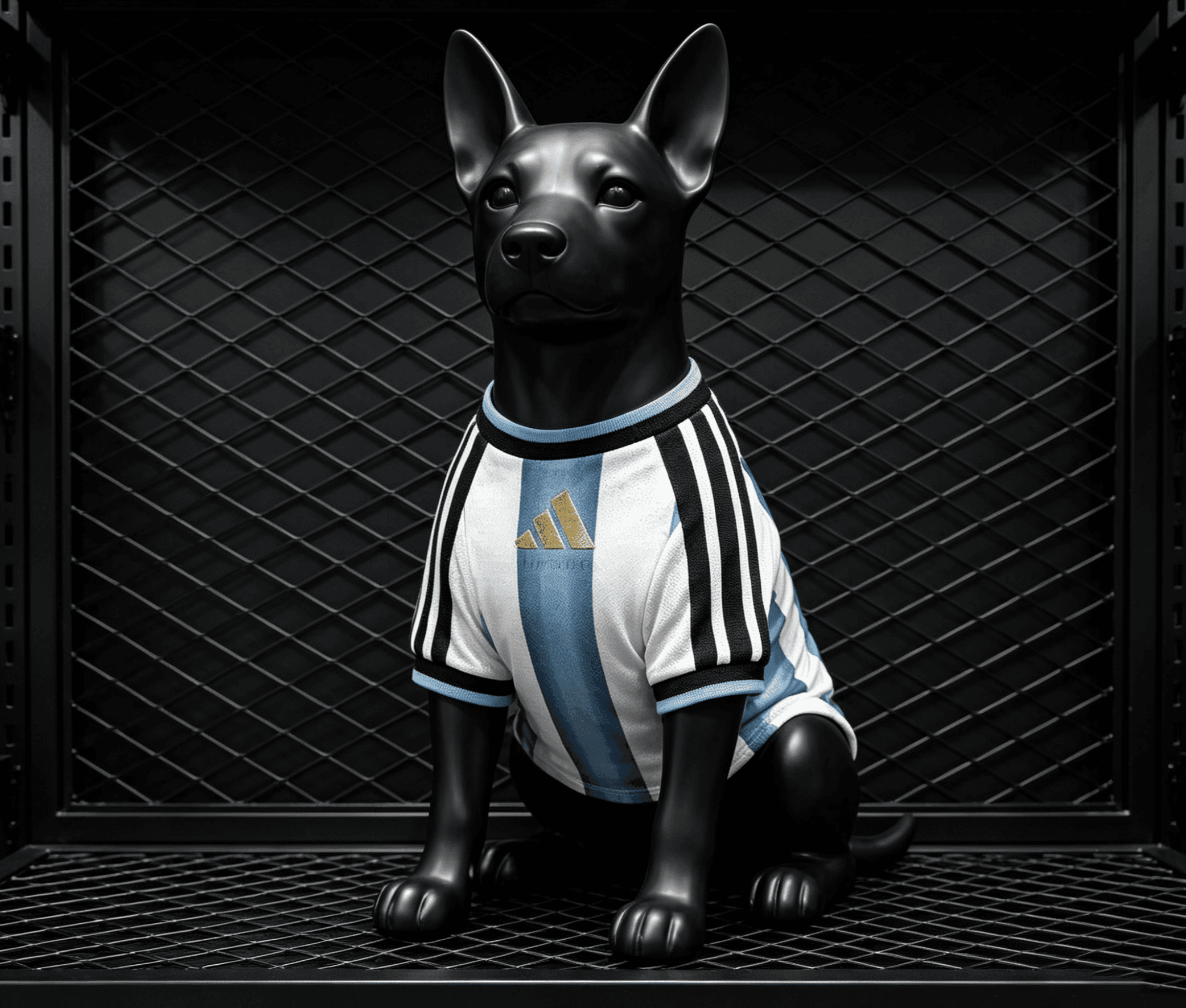 Argentina Home Pet Jersey back view