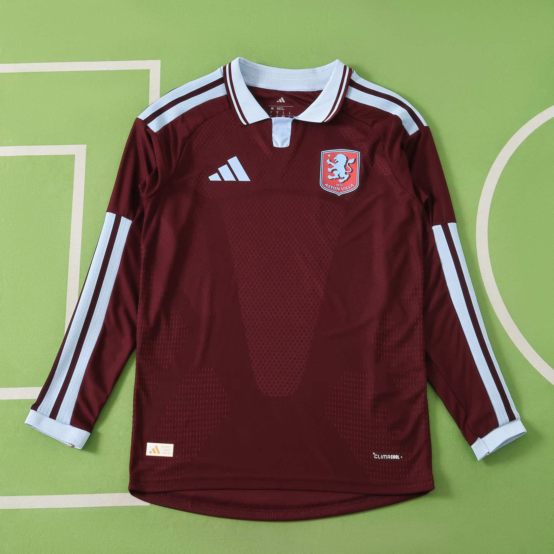 Aston Villa Home Long Sleeve 26/27 front view