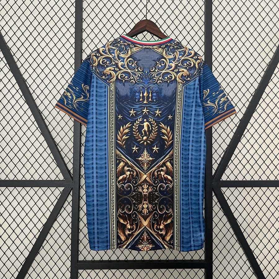 Italy "Renaissance" Special Edition Jersey — Blue & Gold back view