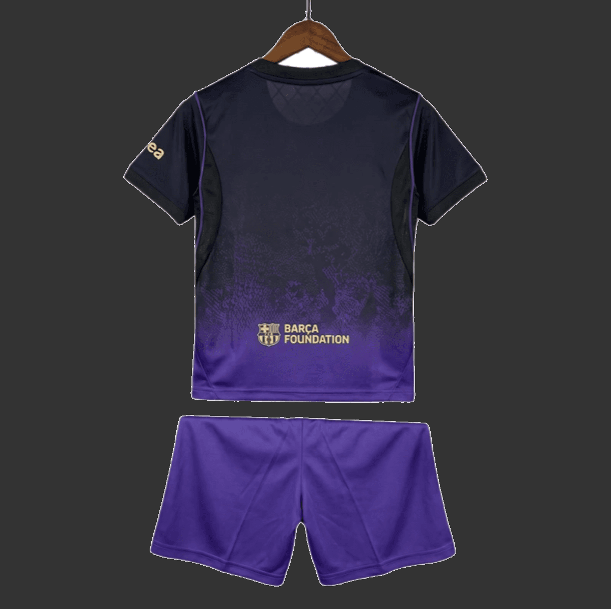 Barcelona "Purple Reign" Kids Kit back view