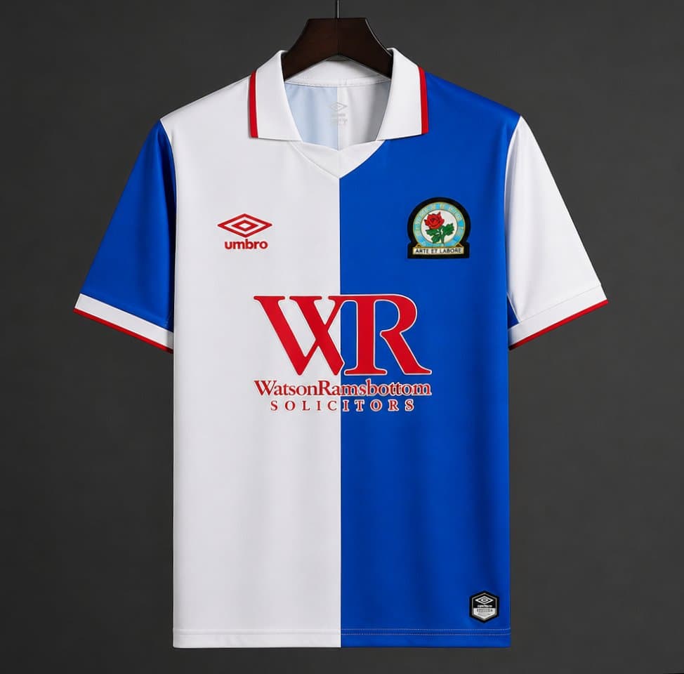 Blackburn Rovers Men's Jersey (Home) 26/27 front view