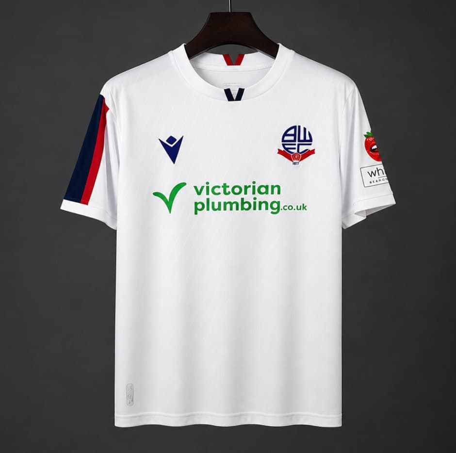 Bolton Wanderers Men's Jersey (Home) 26/27 front view