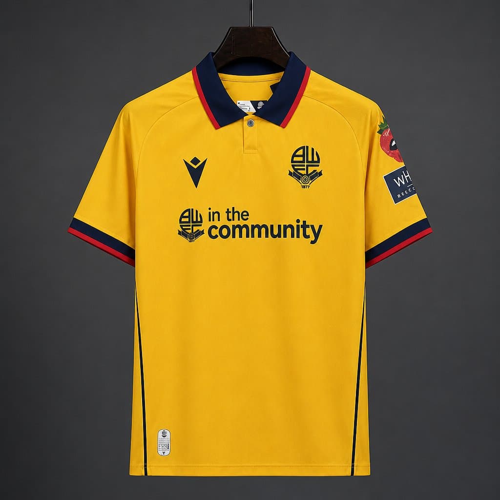 Bolton Wanderers Men's Jersey (Third) 26/27 front view