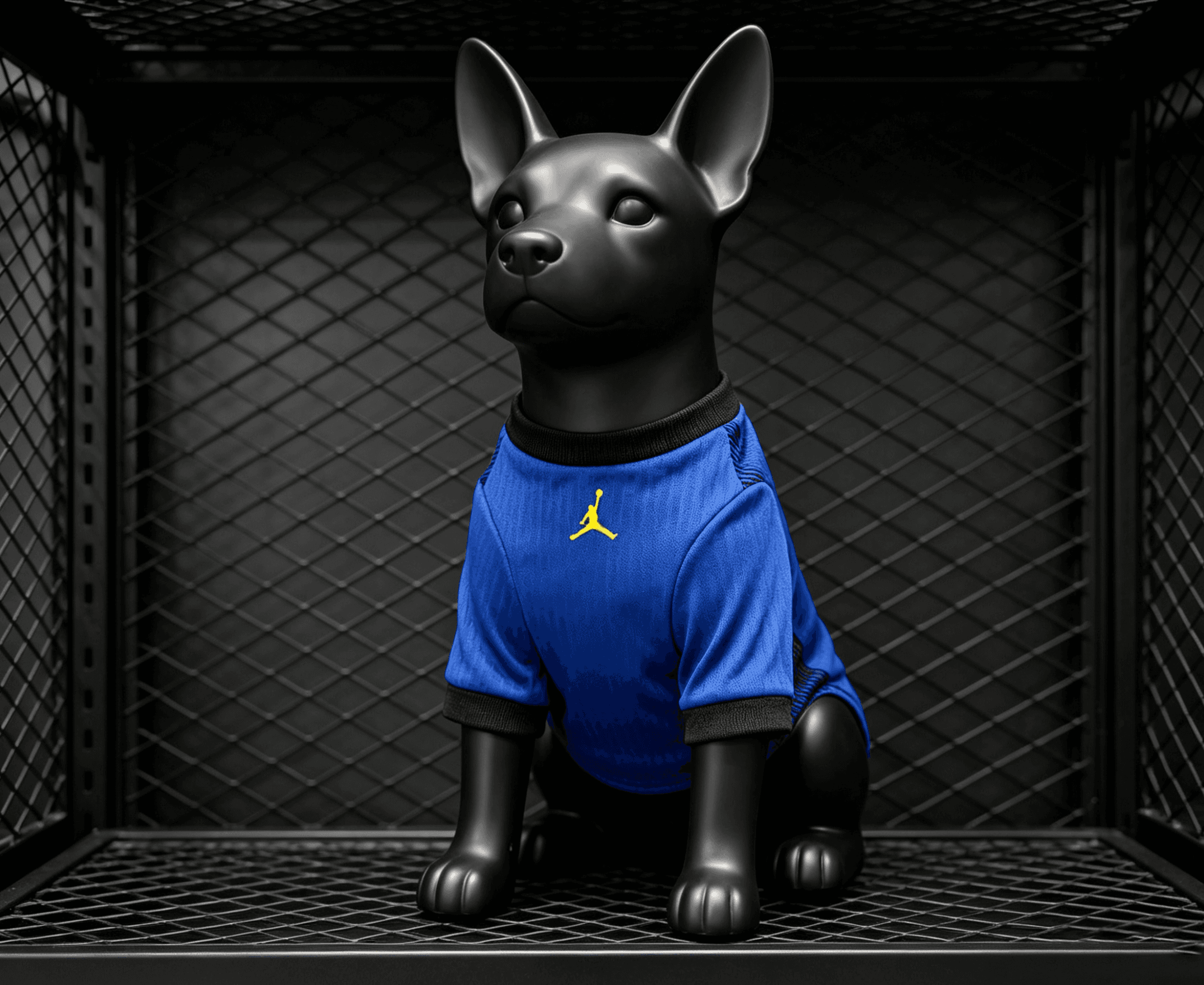 Brazil Away Pet Jersey back view