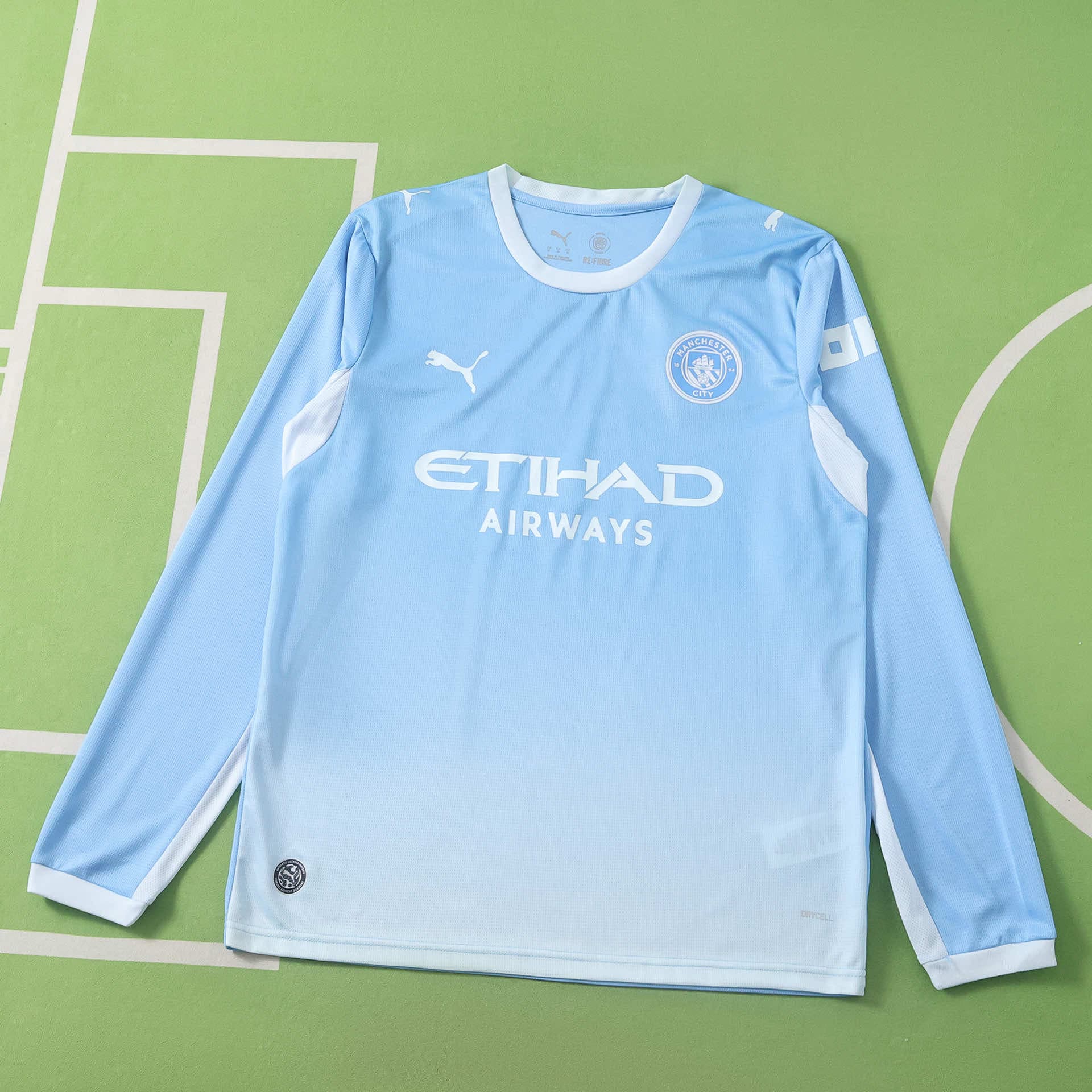 Manchester City Home Long Sleeve 26/27 front view