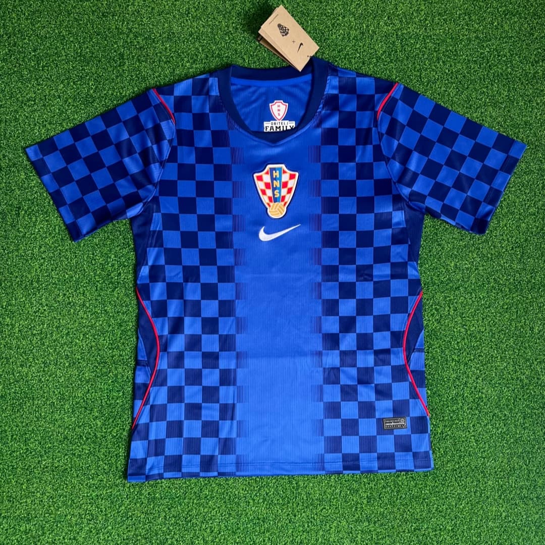 Croatia Men's Jersey (Away) front view