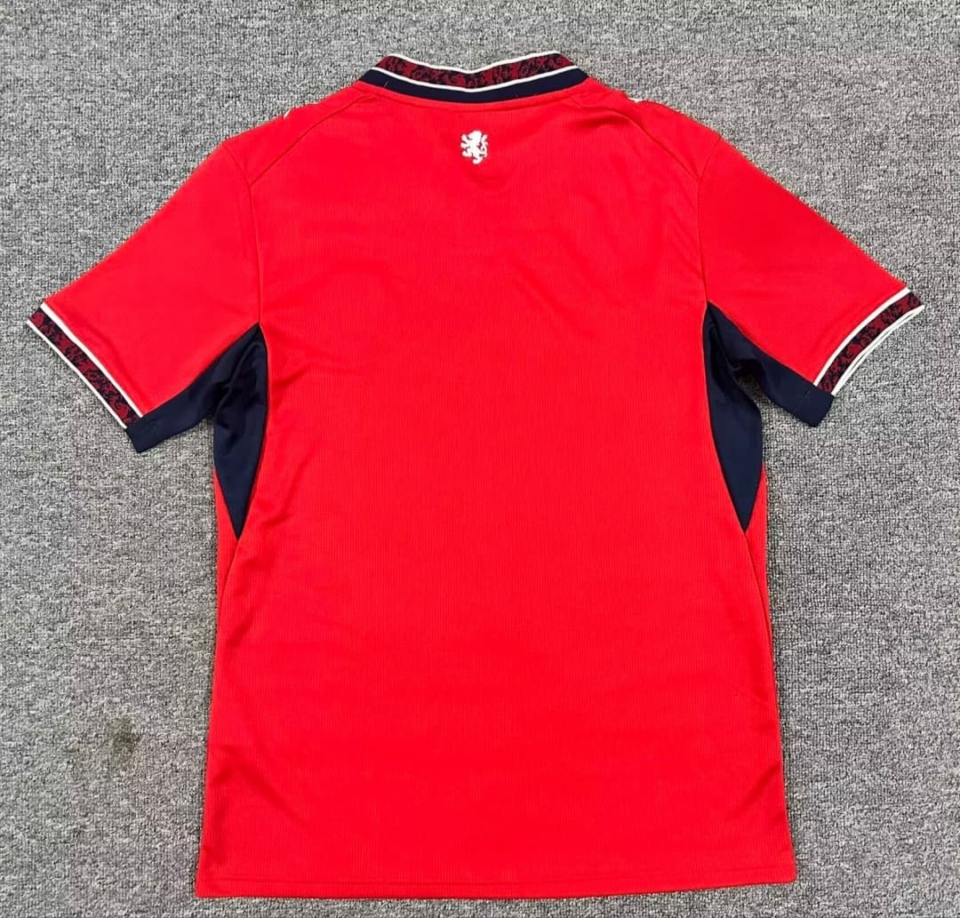 Czech Republic Men's Jersey (Home) back view
