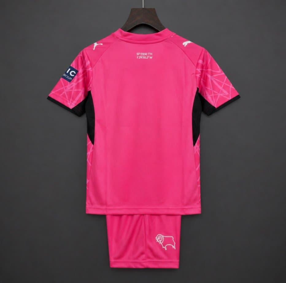Derby County Away Kids Kit 26/27 back view
