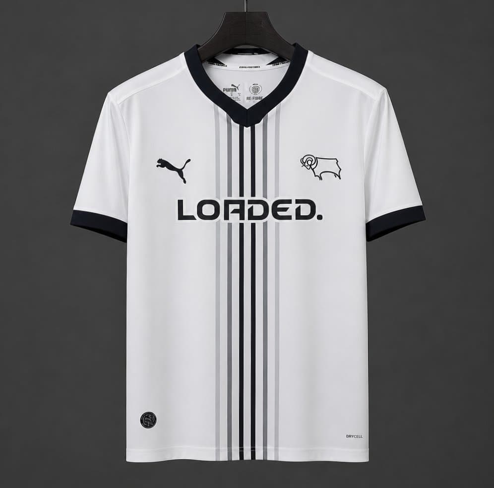 Derby County Men's Jersey (Home) 26/27 front view