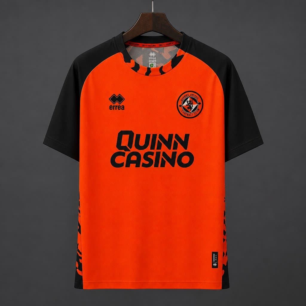 Dundee United Men's Jersey (Home) 26/27 front view