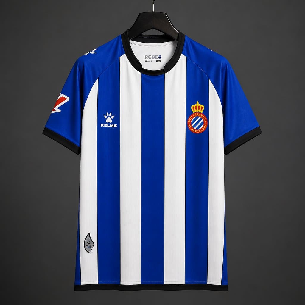 Espanyol Home Kit 26/27 front view
