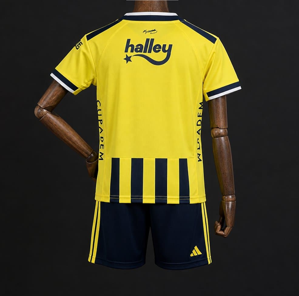 Fenerbahce Home Jersey 26/27 back view