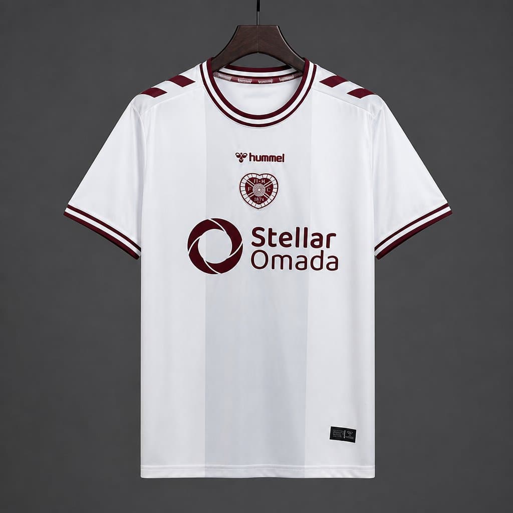 Hearts Men's Jersey (Away) 26/27 front view