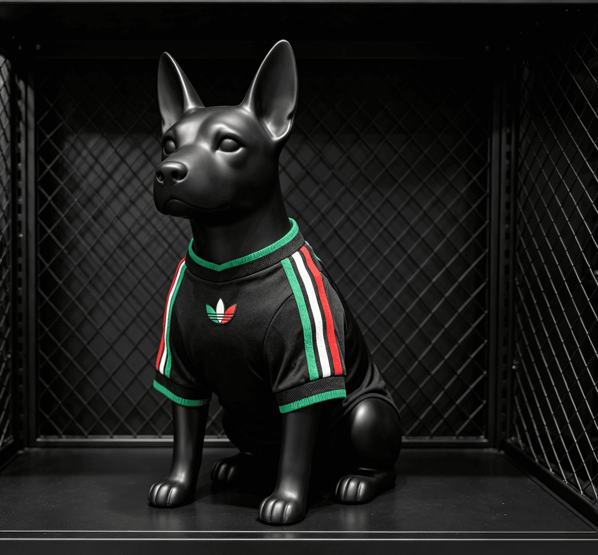 Mexico Third Pet Jersey back view