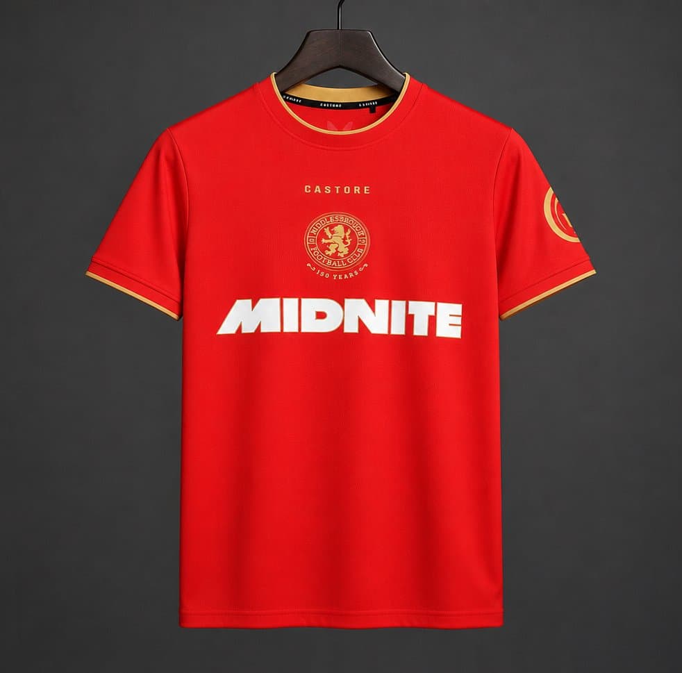 Middlesbrough Home Kit 26/27 front view