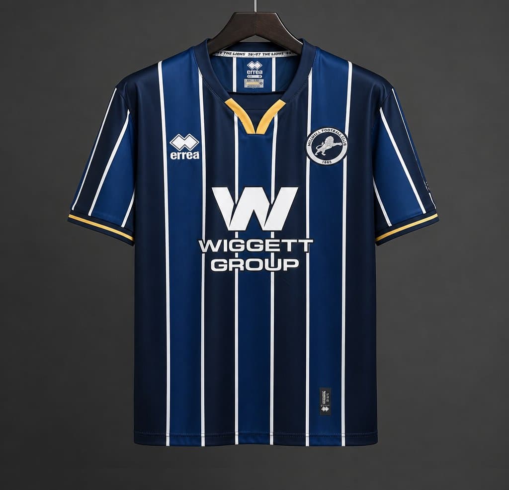Millwall Men's Jersey (Home) 26/27 front view