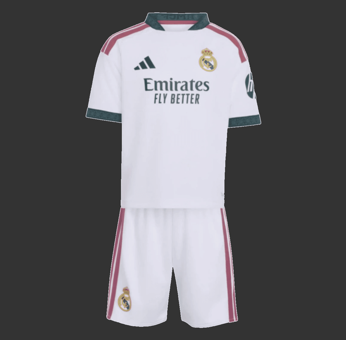 Real Madrid Away Kids Kit 26/27 front view