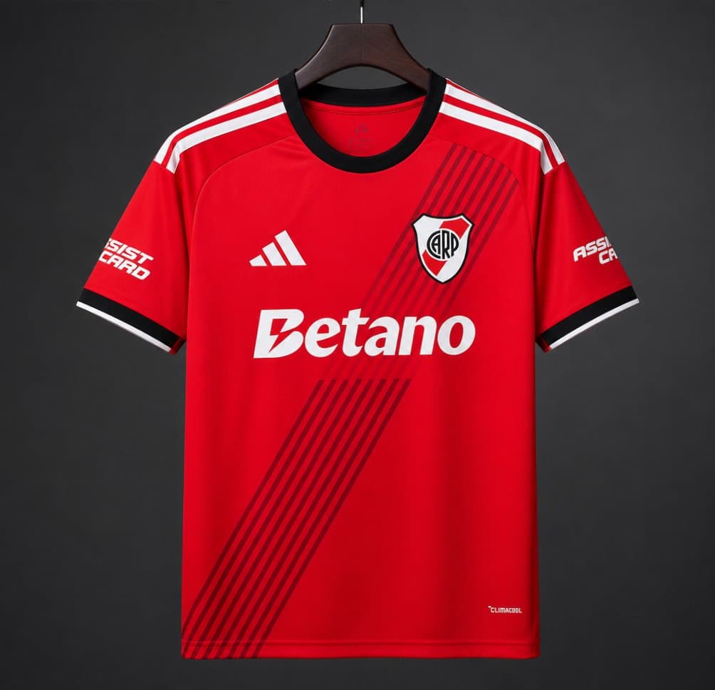 River Plate Men's Jersey (Away) 26/27 front view