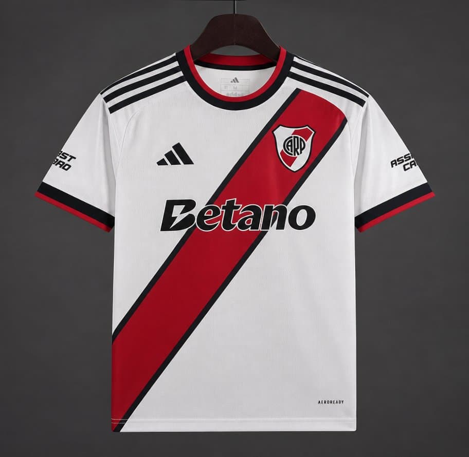 River Plate Men's Jersey (Home) 26/27 front view