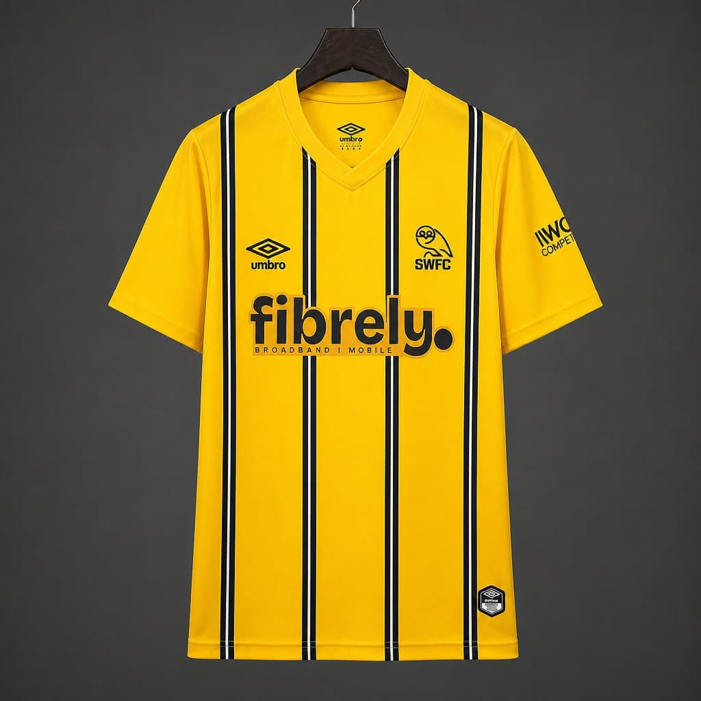 Sheffield Wednesday Men's Jersey (Away) 26/27 front view