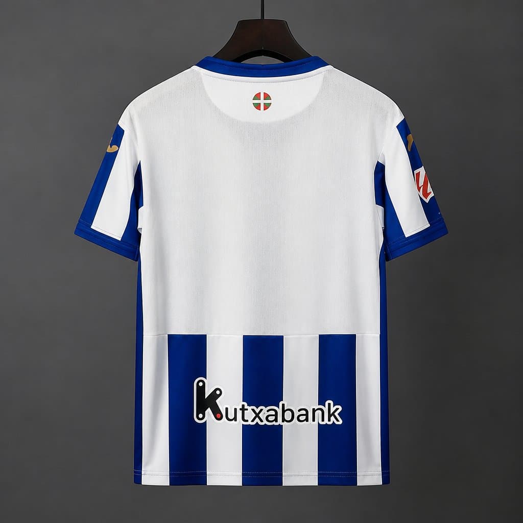 Real Sociedad Home Kit 26/27 back view