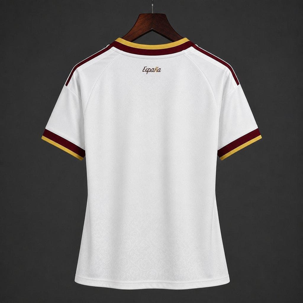 Spain Away Women's Jersey — Two Stars detail view