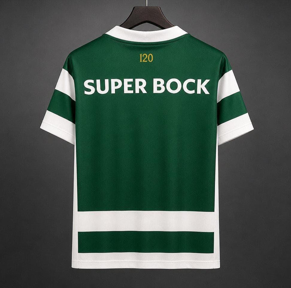 Sporting Lisbon Home Jersey 26/27 back view