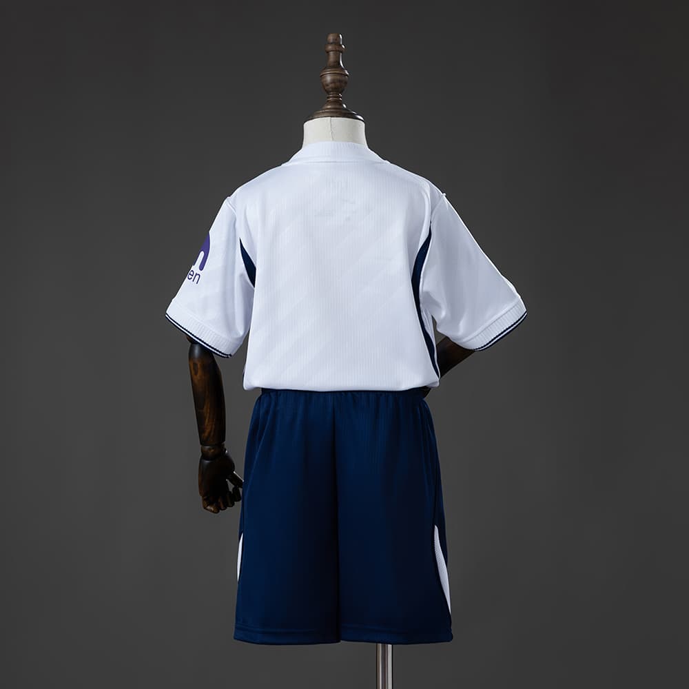 Tottenham Hotspur Home Kids Kit 26/27 back view