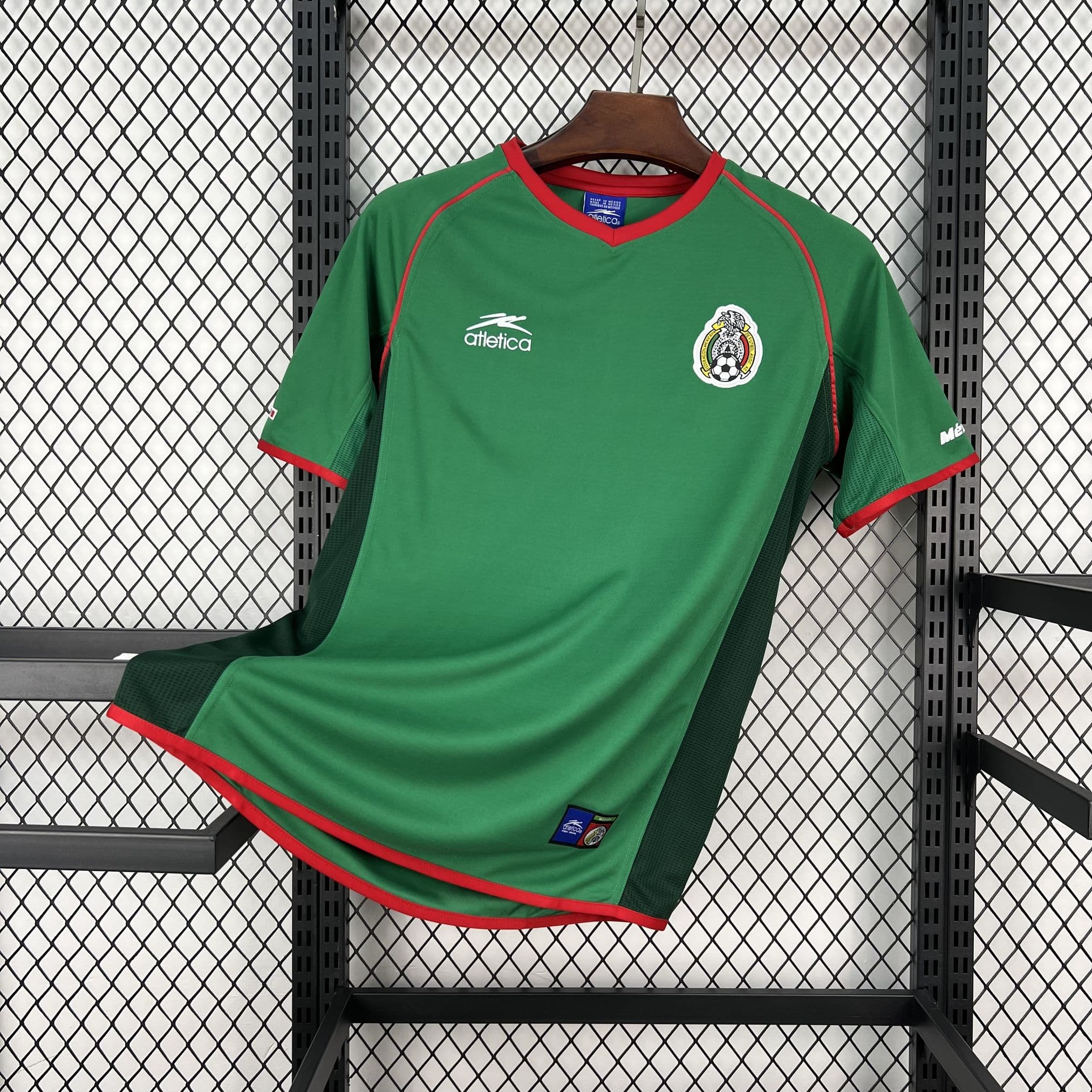 Mexico 2002 World Cup Home Retro Jersey front view
