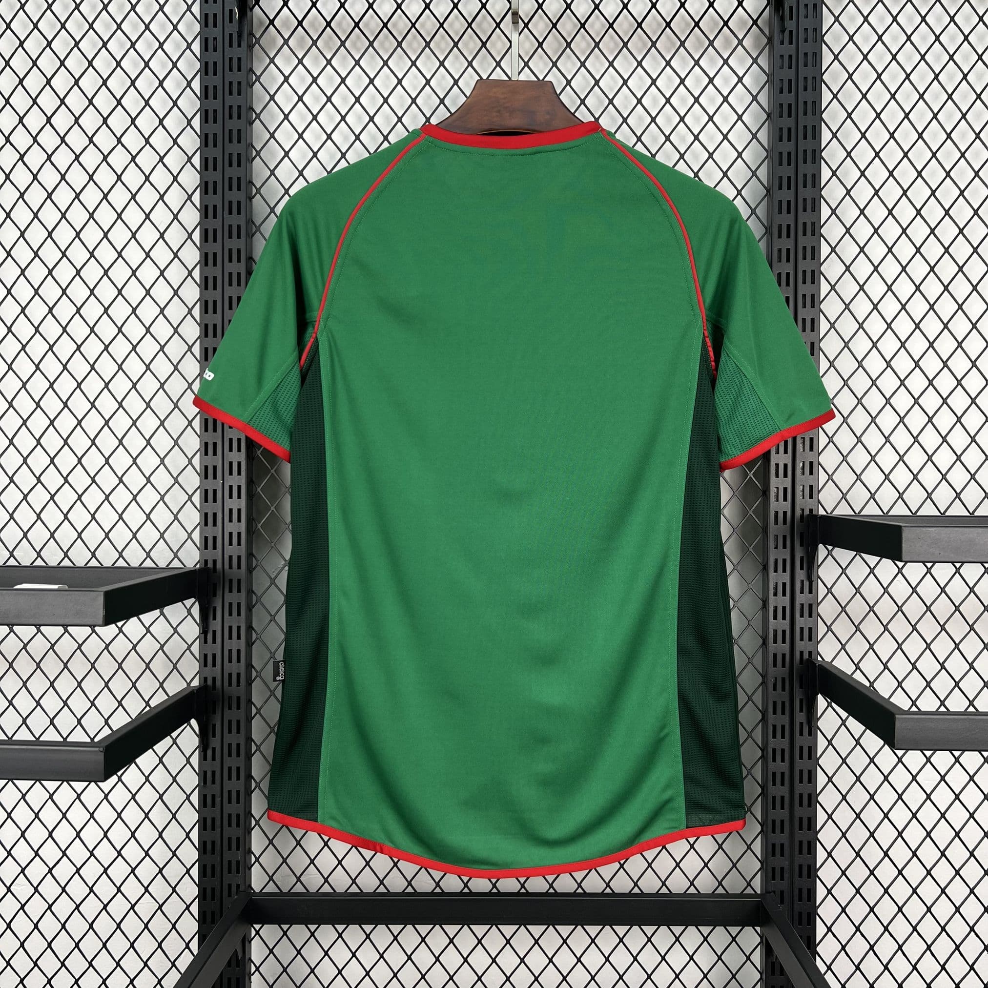 Mexico 2002 World Cup Home Retro Jersey back view