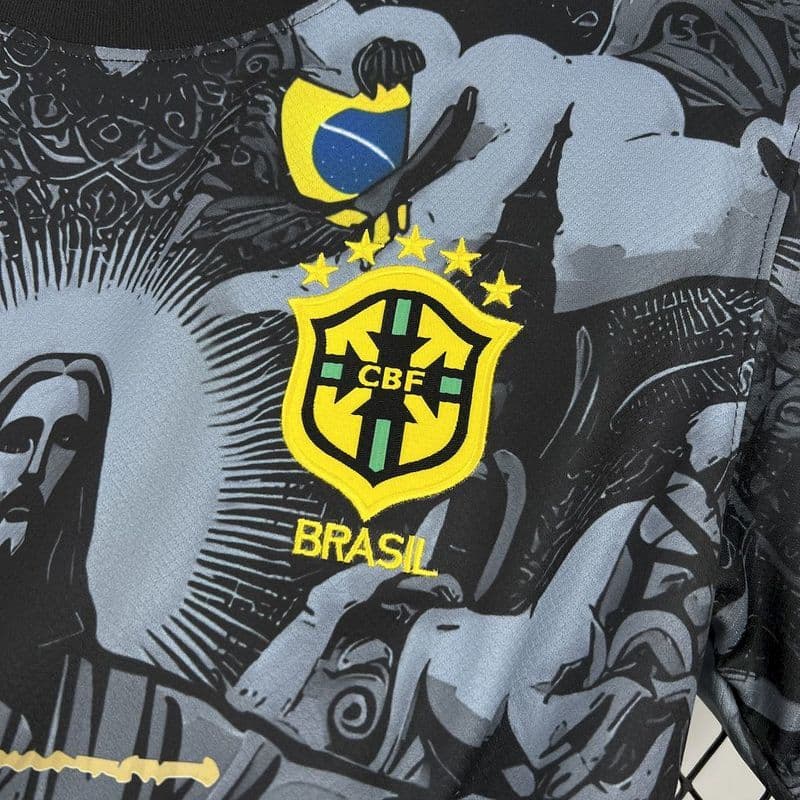 Brazil x Stüssy Special Edition Jersey detail view