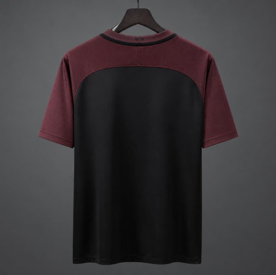 Manchester City 2016/17 Away Retro Jersey back view