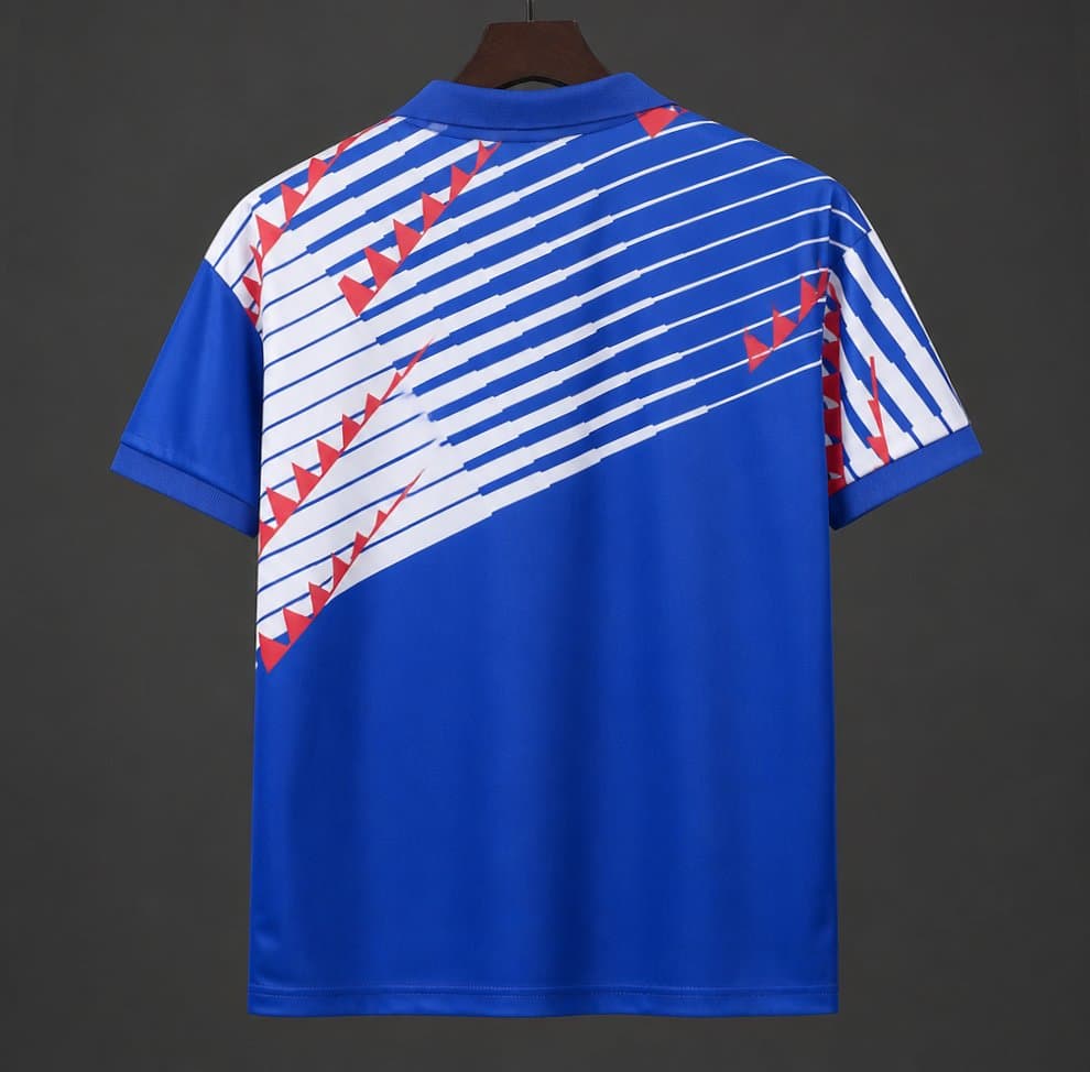 Japan 1992/93 Home Retro Jersey back view