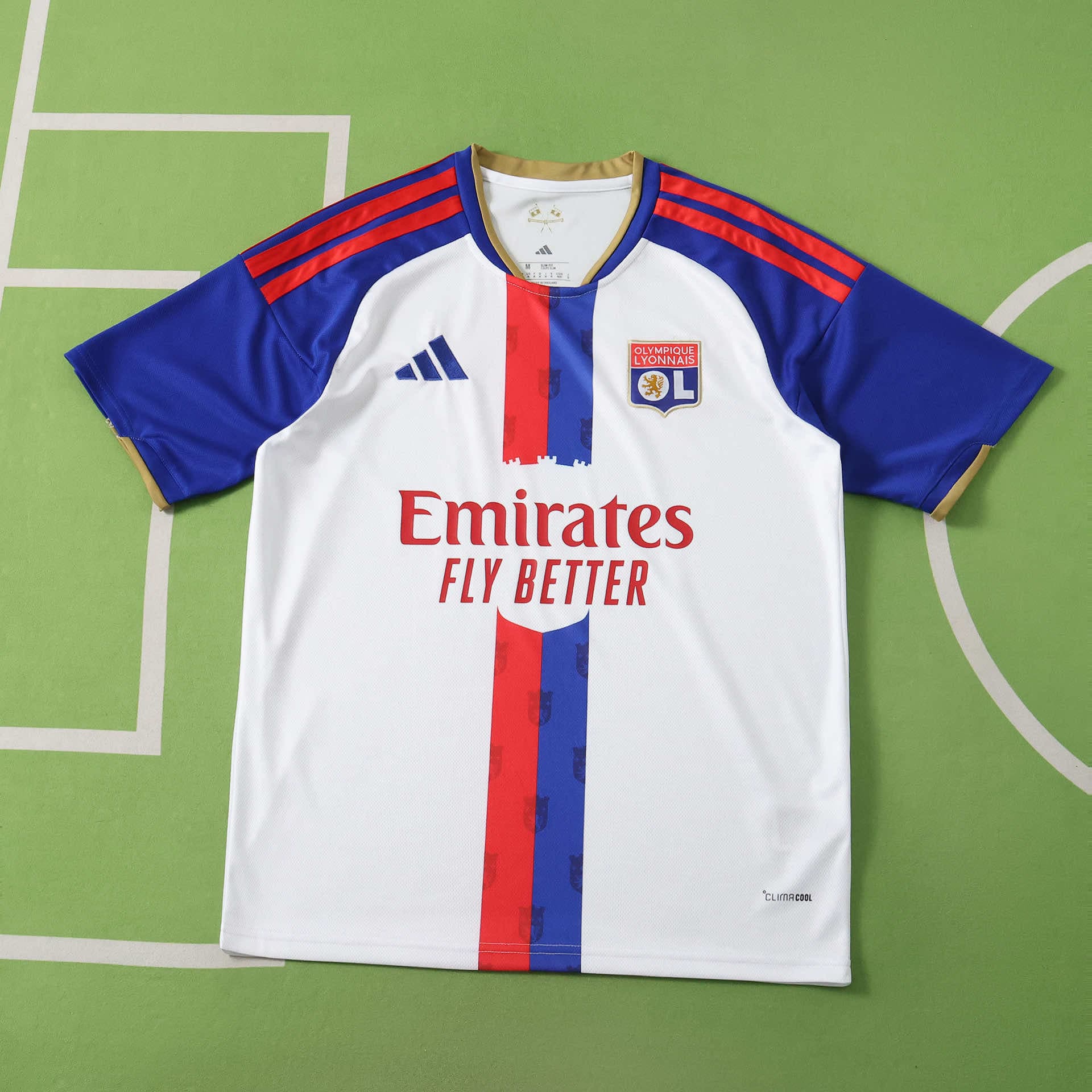 Lyon Home Jersey 26/27 front view