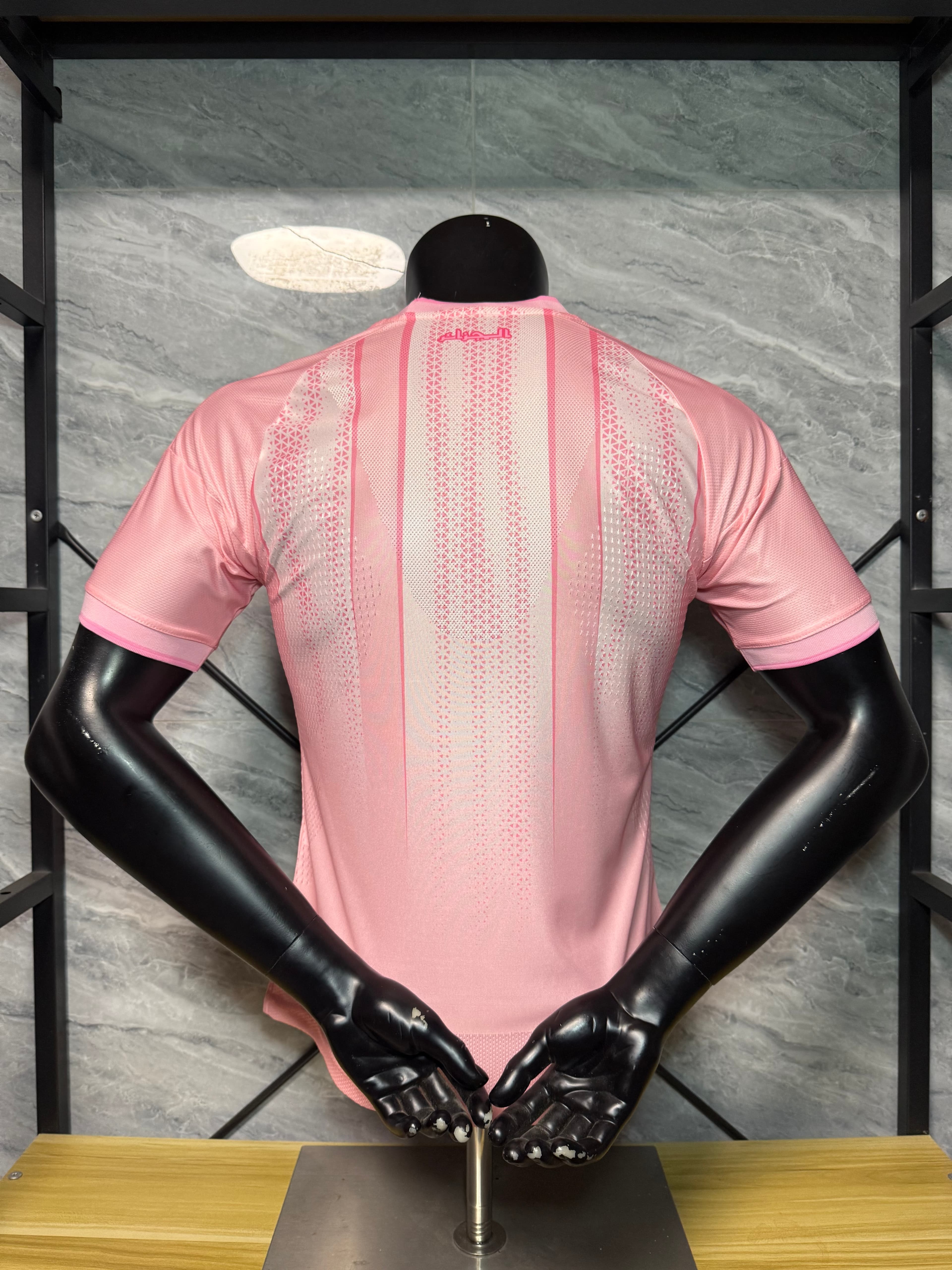 Algeria Pink Special Edition Jersey back view