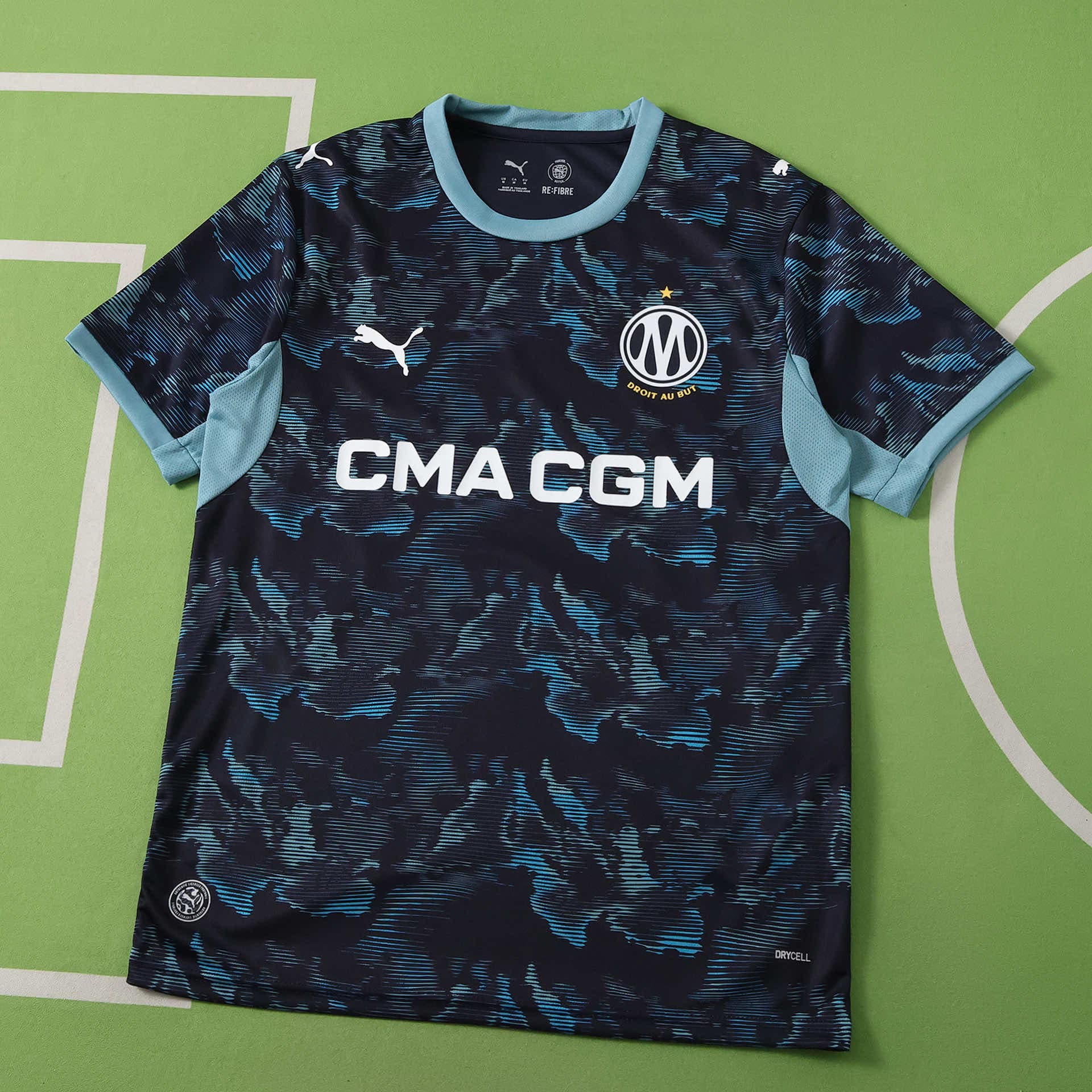 Marseille Away Jersey 26/27 front view