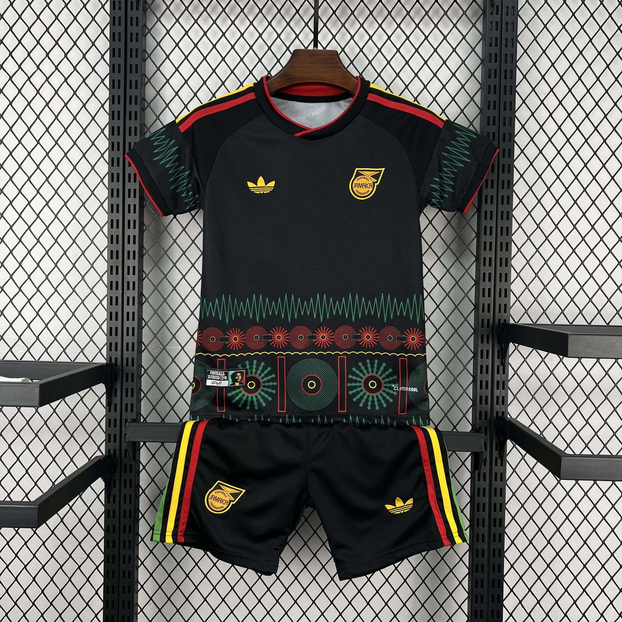 Jamaica Away Kids Kit front view