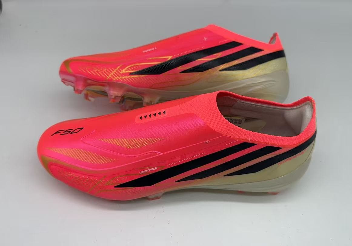 adidas F50 Hyperfast Elite "Road to Glory" (Solar Red) front view