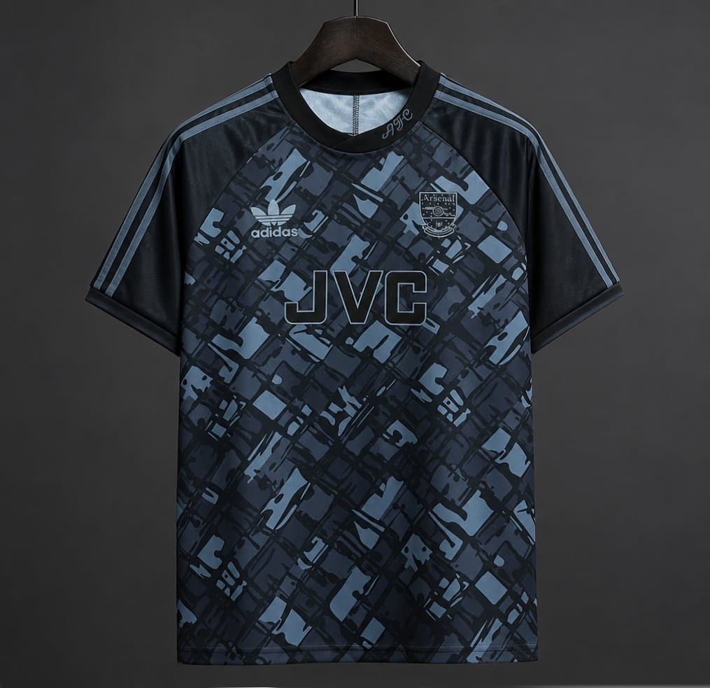 Arsenal 1993/94 Away Retro Jersey front view