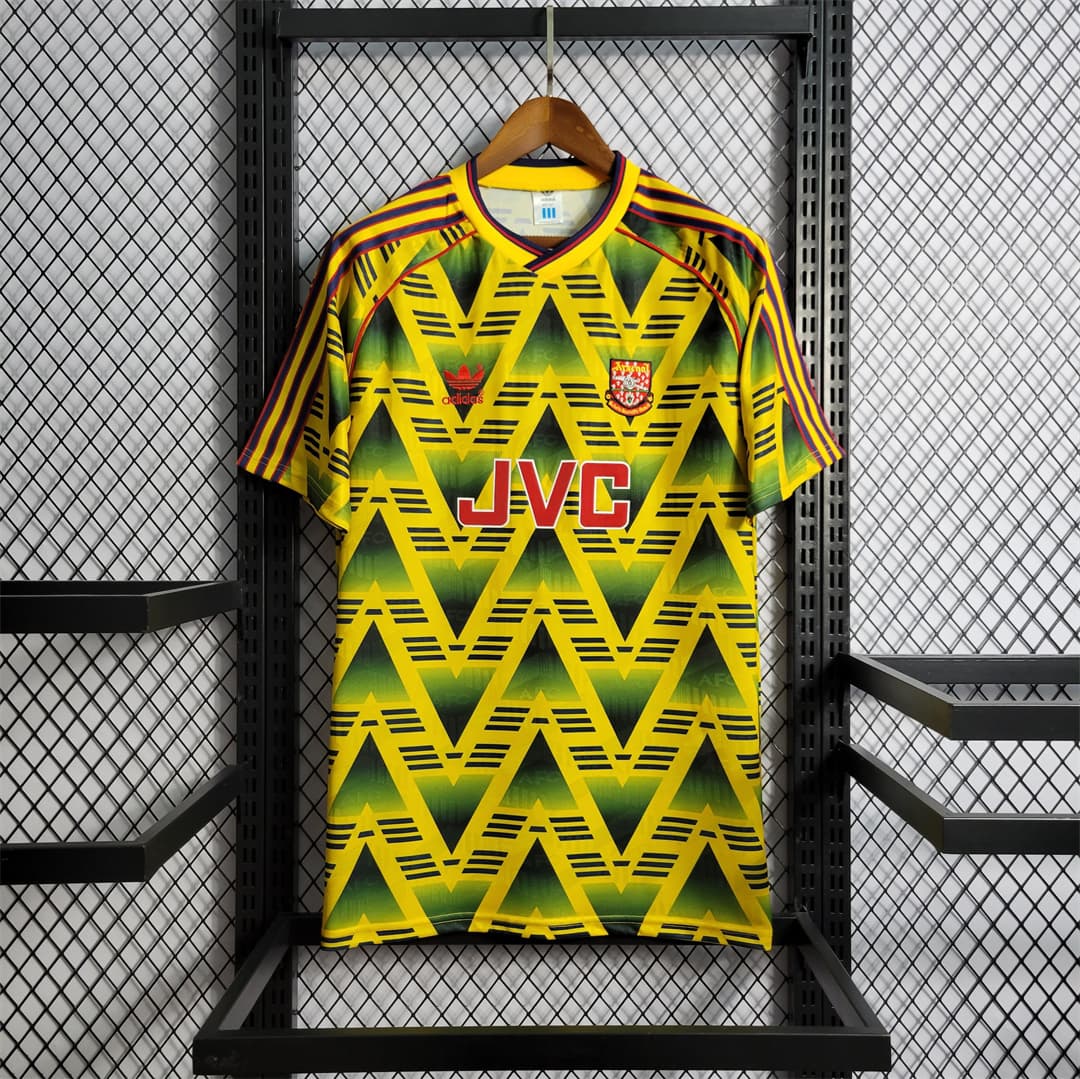Arsenal 91/93 Away Bruised Banana front view