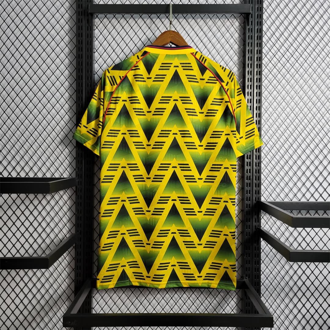 Arsenal 91/93 Away Bruised Banana back view