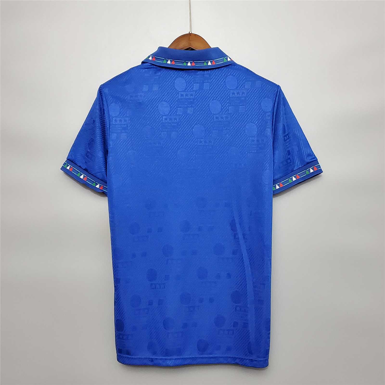 Italy 1994 World Cup Home Retro Jersey back view