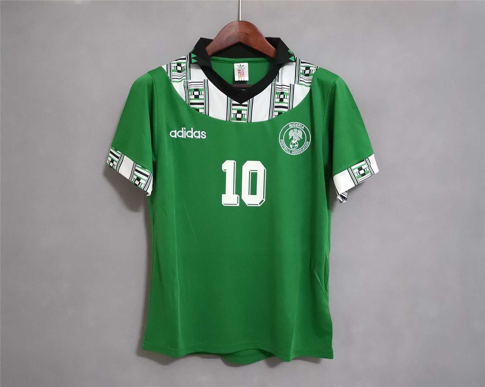 Nigeria 1994 World Cup Home Retro Jersey front view