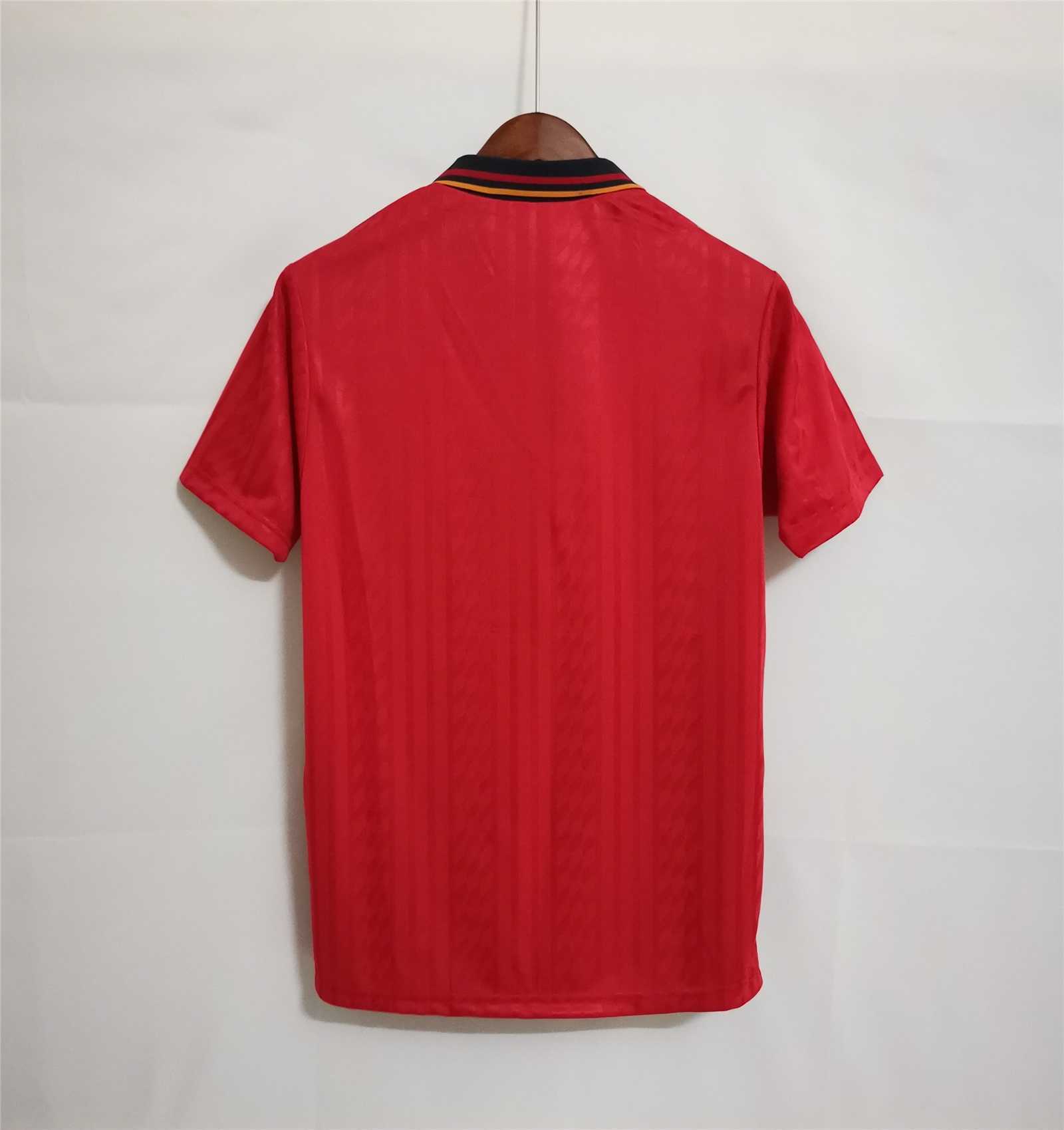 Spain 1994 World Cup Home Retro Jersey back view