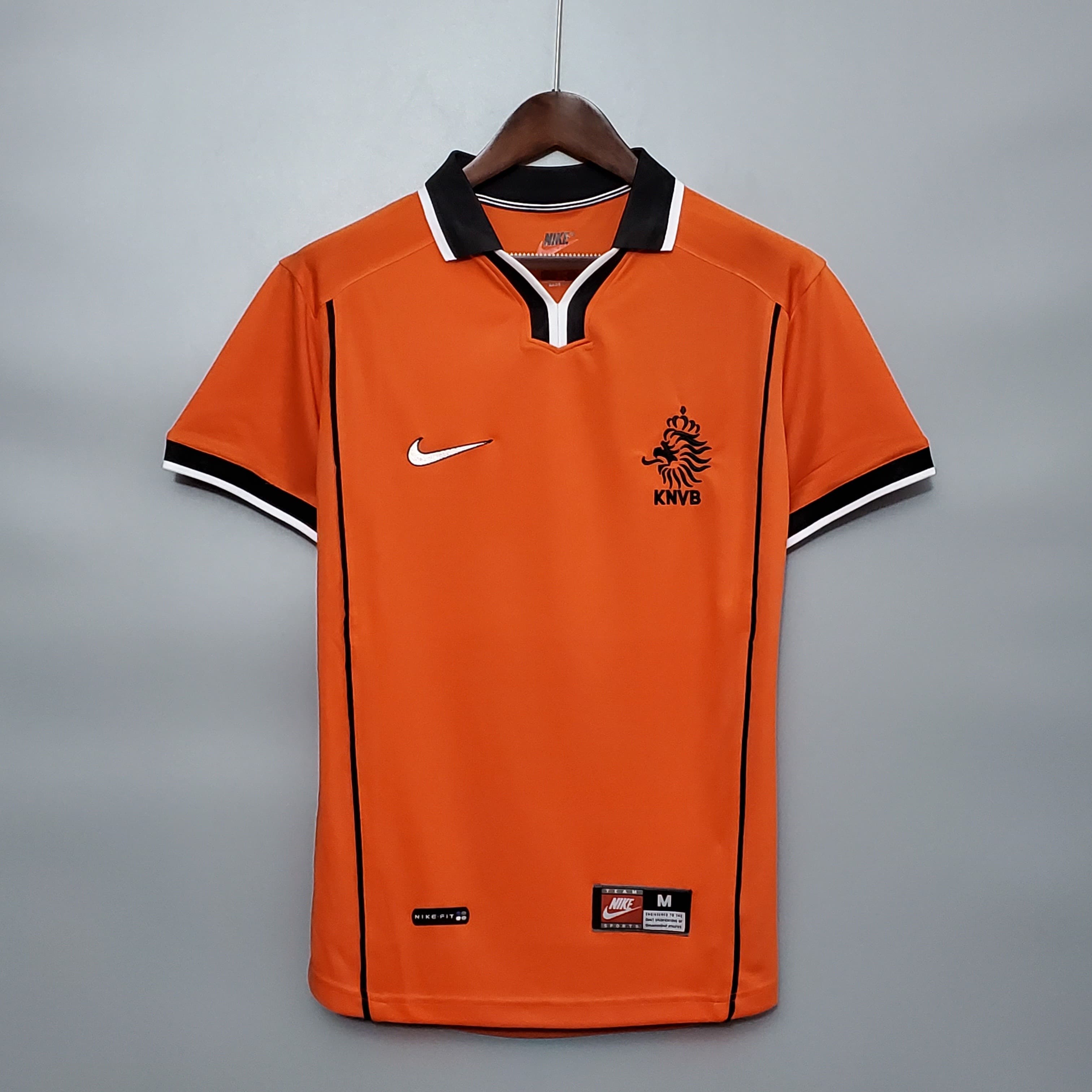 Netherlands 1998 World Cup Home Retro Jersey front view