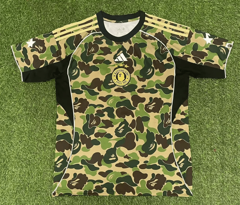Bape Camo Green Special Edition Jersey front view