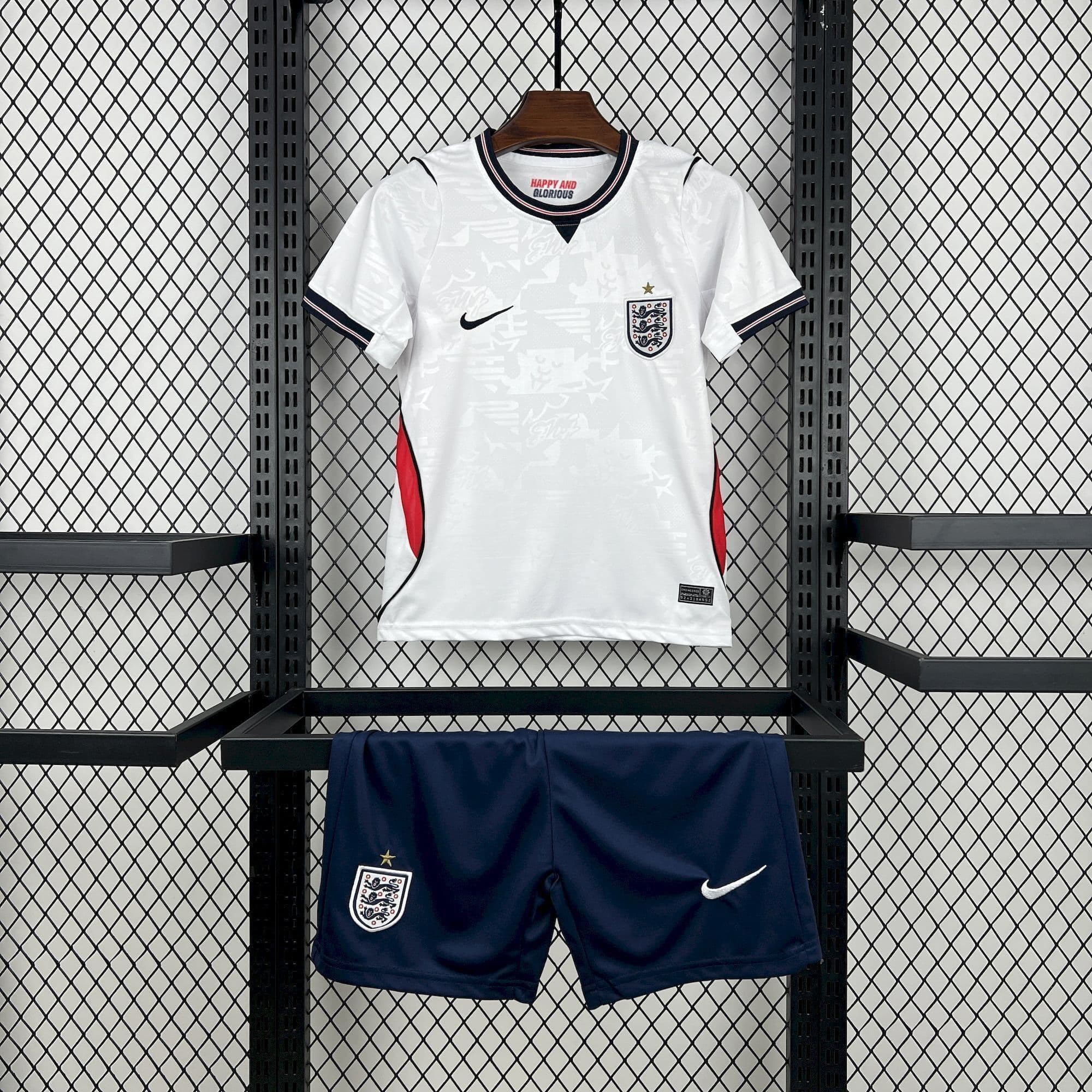 England Home Kit Kids front view
